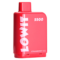 Картридж Elf Bar Lowit 5500 (Strawberry Ice)