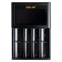 Golisi S4 2A Smart USB Charger with LCD Screen (Black)