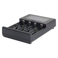 Golisi I4 2A Smart USB Charger with LCD Screen (Black)