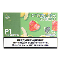 Elf Bar P1 Pre-filled Pod 2ml (Клубника Банан)